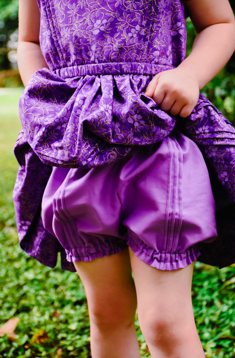 ボトムス soor ploom  lottie bloomer - vine print SOOR PLOOM / Peasant Tunic - Checker Rose Print